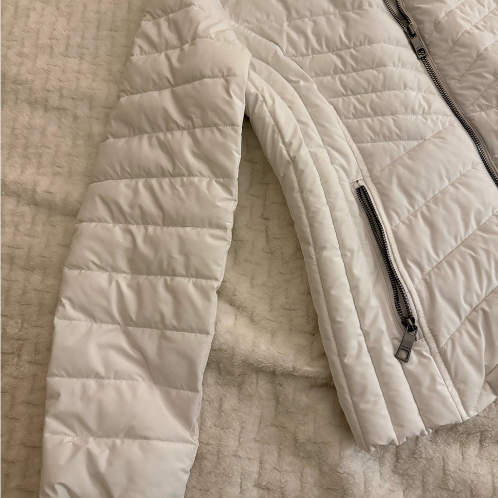 Nautica Women's White Quilted Jacket, Size M - Picture 4 of 9